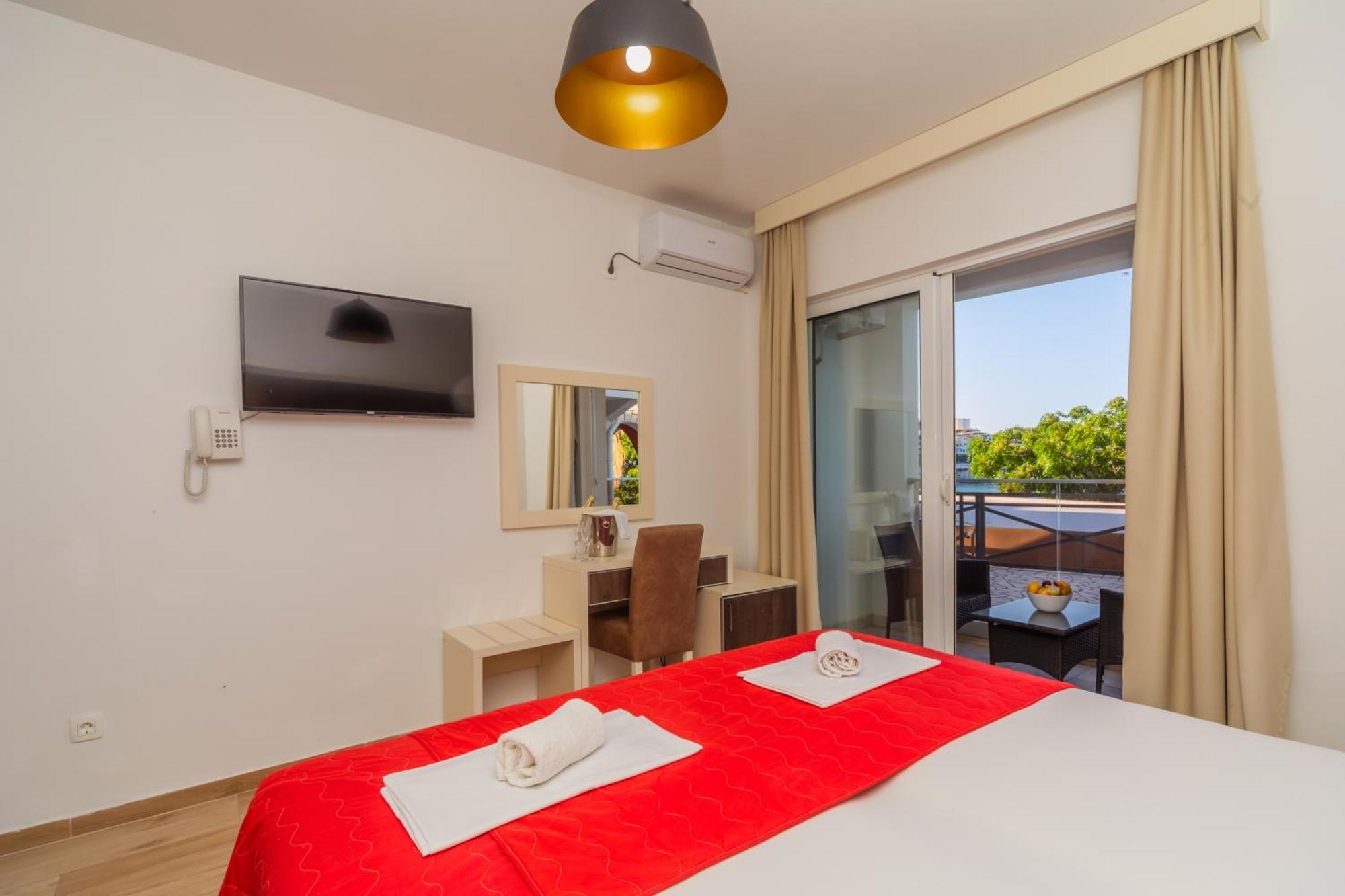 David Lux Beach Rooms Dobra Voda Ngoại thất bức ảnh